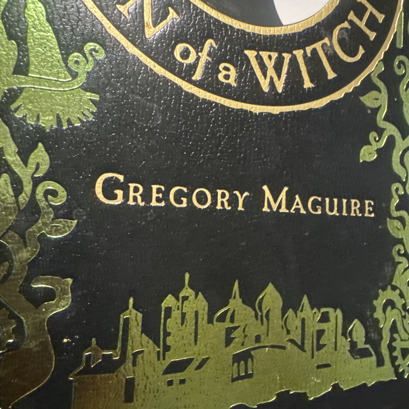 Wicked & Son of A Witch Bonded Leather Ed Gregory Maguire Wizard oz Fast Shippin