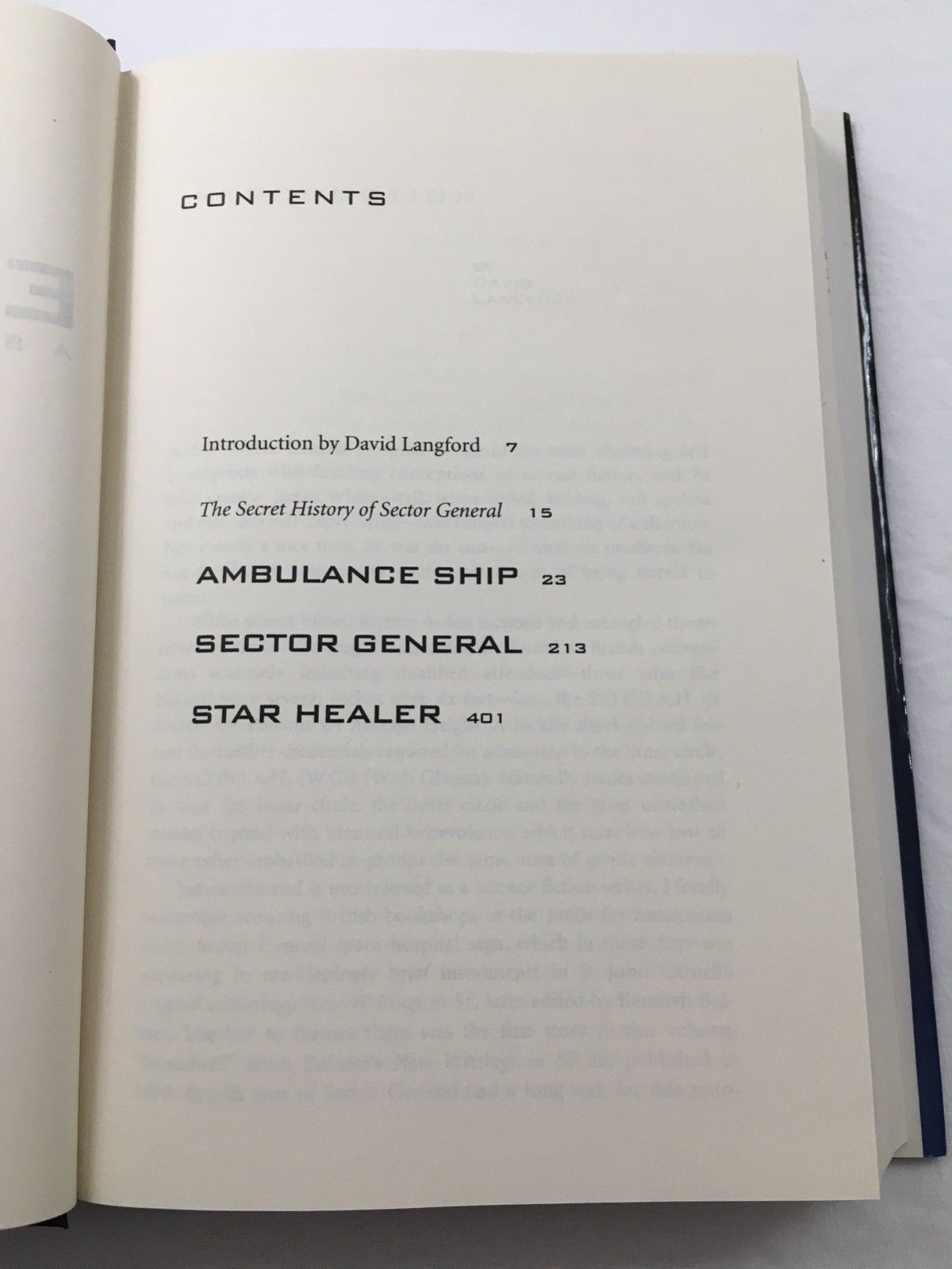 SECTOR GENERAL HC LOT James White HARDCOVER ALIEN EMERGENCIES SCI-FI OMNIBUS