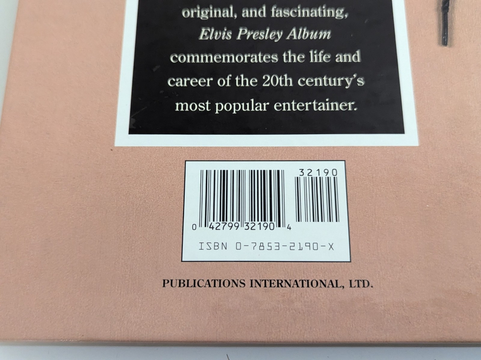1998 ELVIS PRESLEY Album Hardcover Book 92 Pages History from 50’s 60’s & 70’s