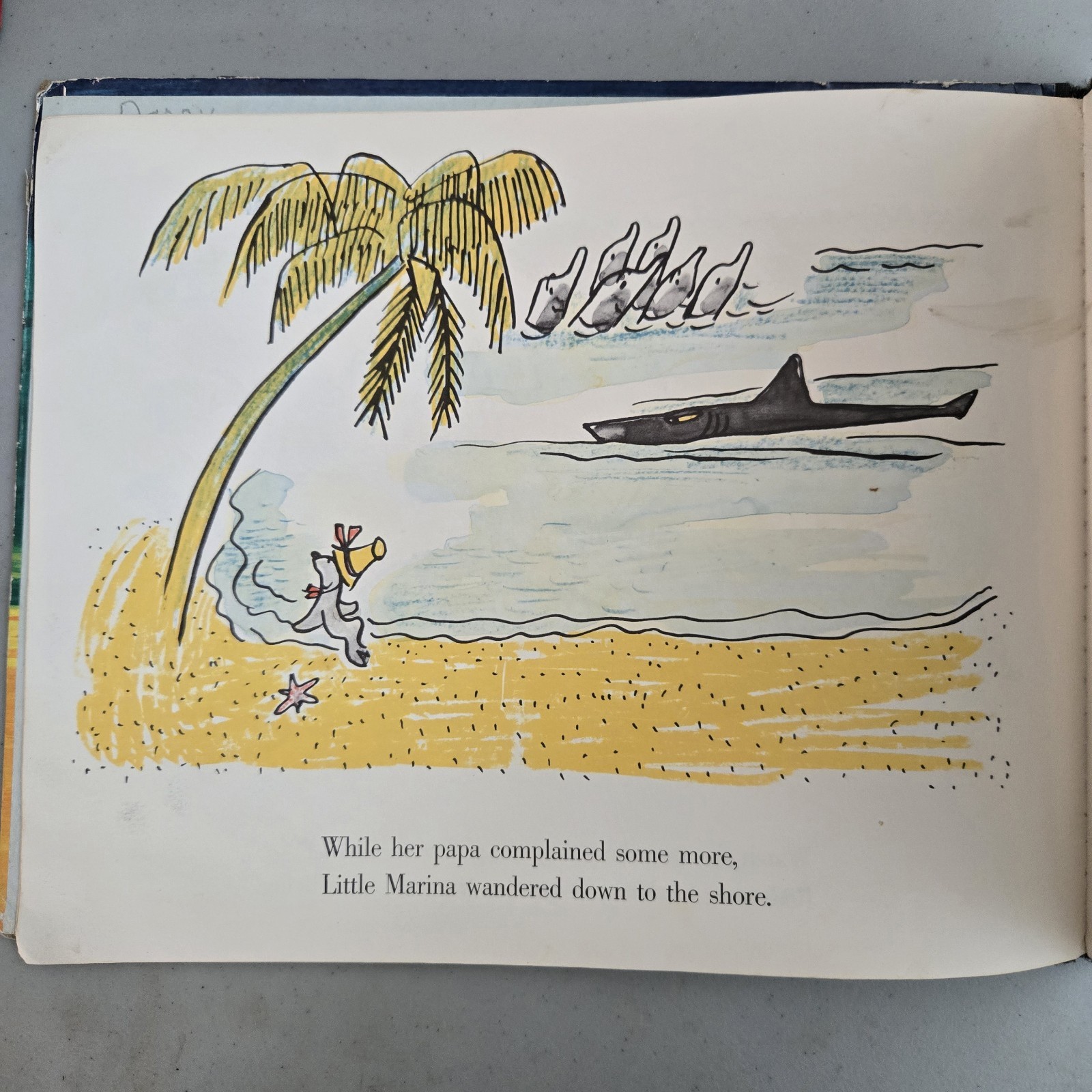 Marina by Ludwig Bemelmans – First Edition Hardcover 1962 Vtg Childrens Book