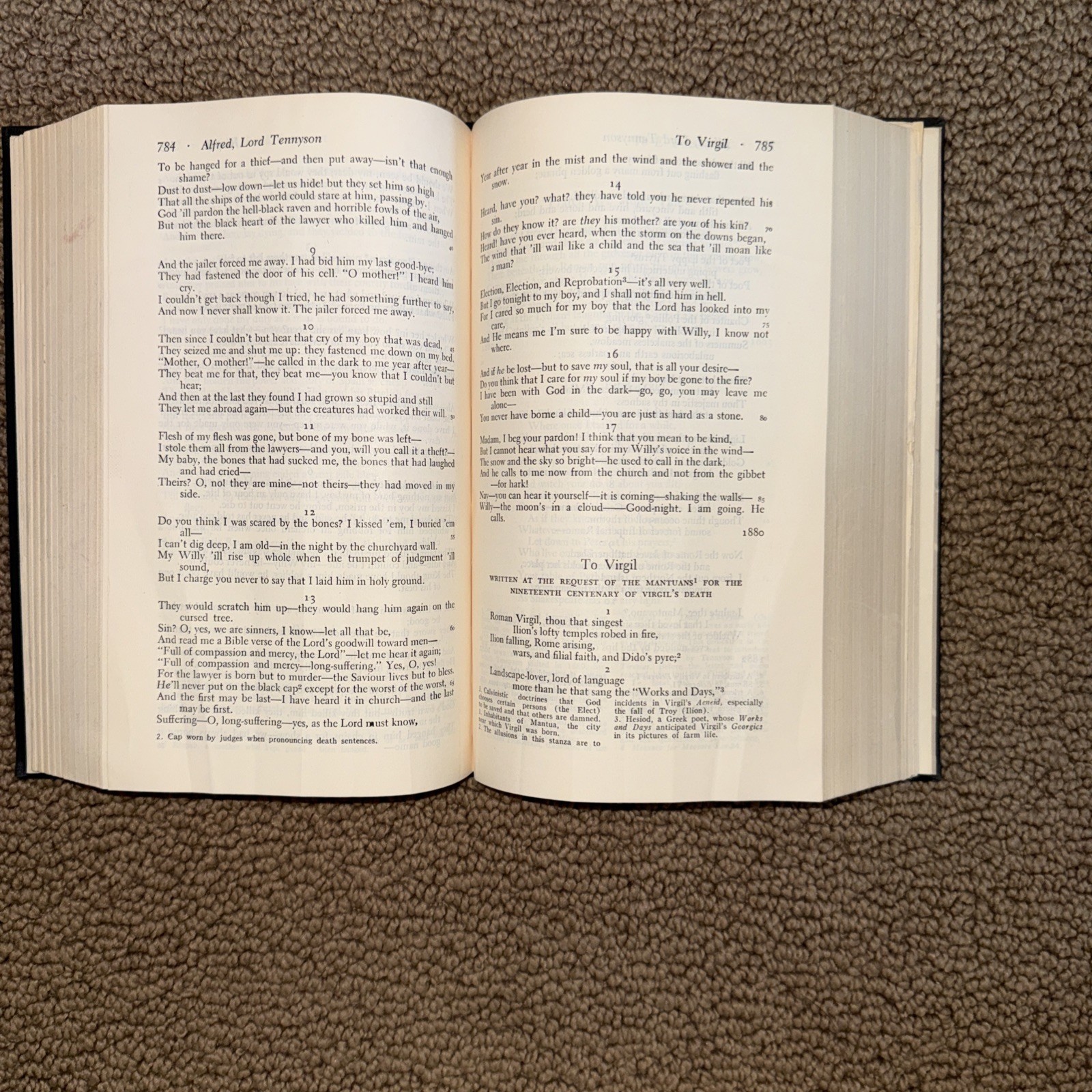 The Norton Anthology of English Literature, Vol 1 & 2, 1962 First Edition!
