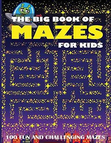 The Big Book of Mazes for Kids – Paperback, by Dylanna Press – Very Good