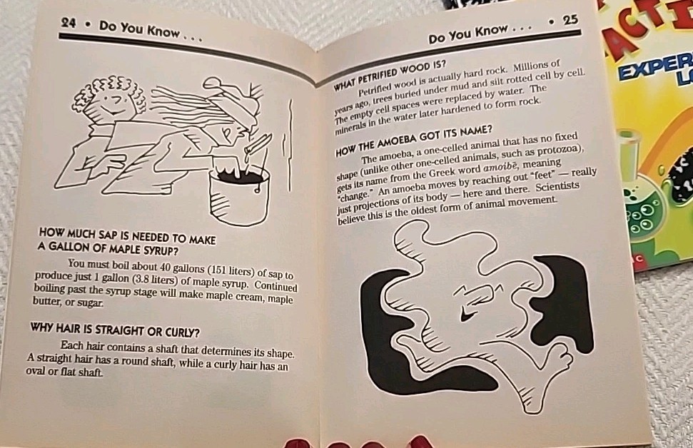 Scholastic Explosive Reactions Experiment Log + Science Secrets by Troll ~ NEW