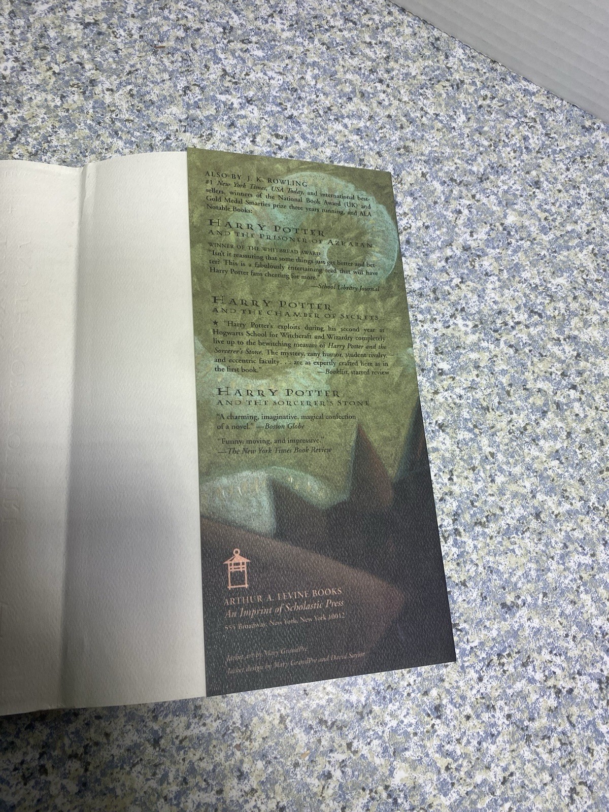 Harry Potter Goblet Of Fire by Rowling, J. K. 1st US Ed. 1st Print HC 734 Pages