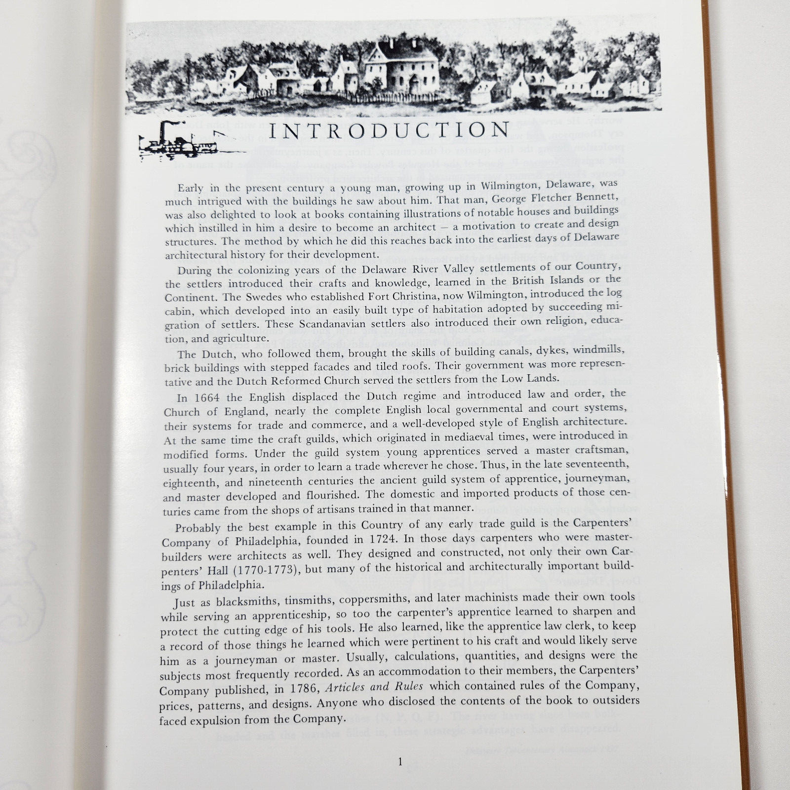 Perennial Apprentice 60 Years Achitecture Delaware History 1916 to 1976 Bennett