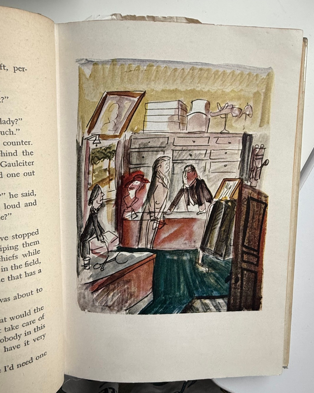 The Blue Danube Ludwig Bemelmans Illustrated by the author 1945 First/First