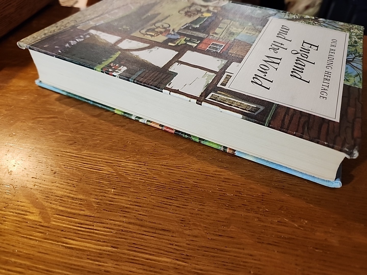 Our Reading Heritage: England and the World, Vtg Textbook 1957