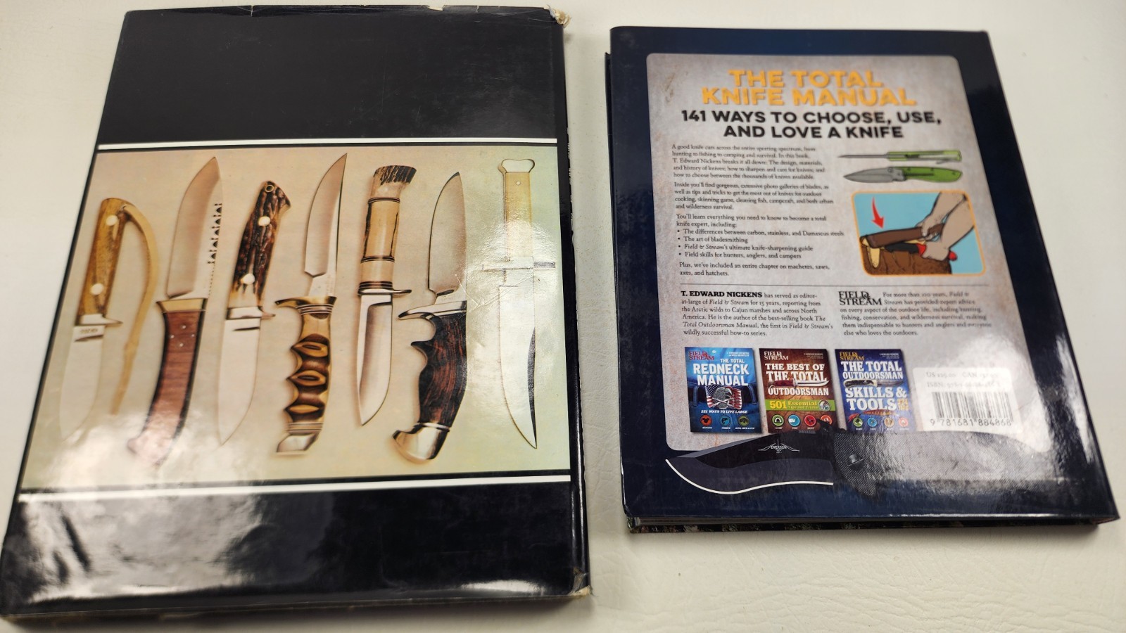 Field & Stream Total Knife Manual & Knives and Knifemakers – 2 Book Lot