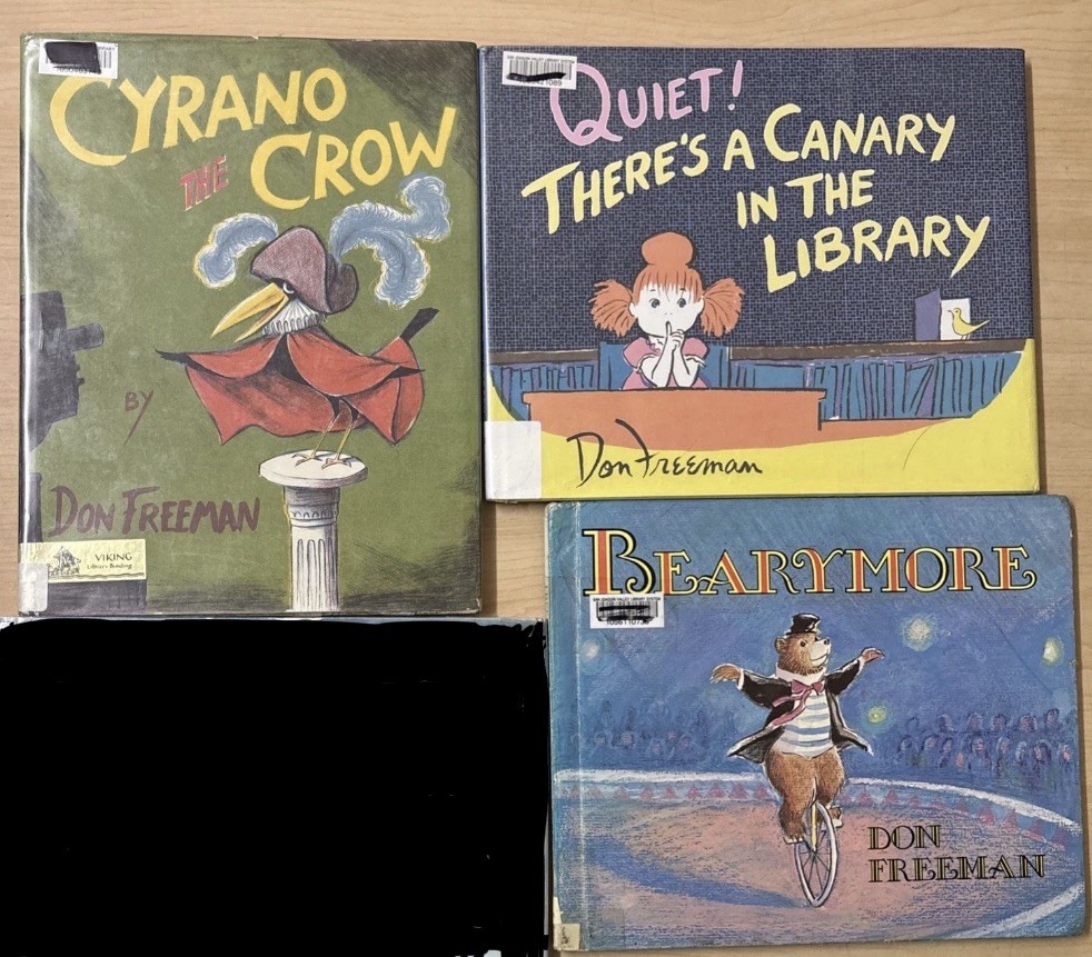 Lot 8 Vintage Don Freeman Picture Books Turtle Cyrano Canary Bearymore Beady