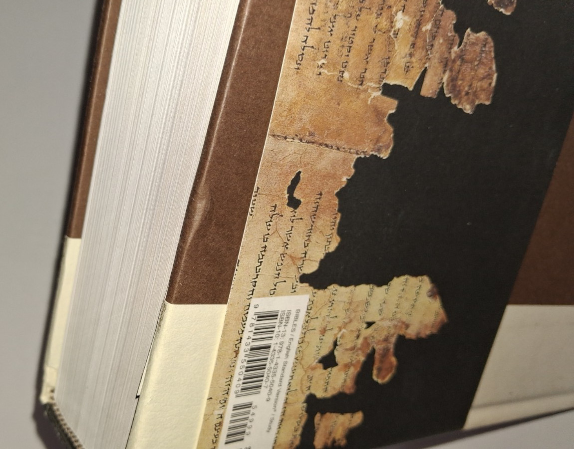 ESV Archaeology Study Bible Hardcover Crossway VG- Clean