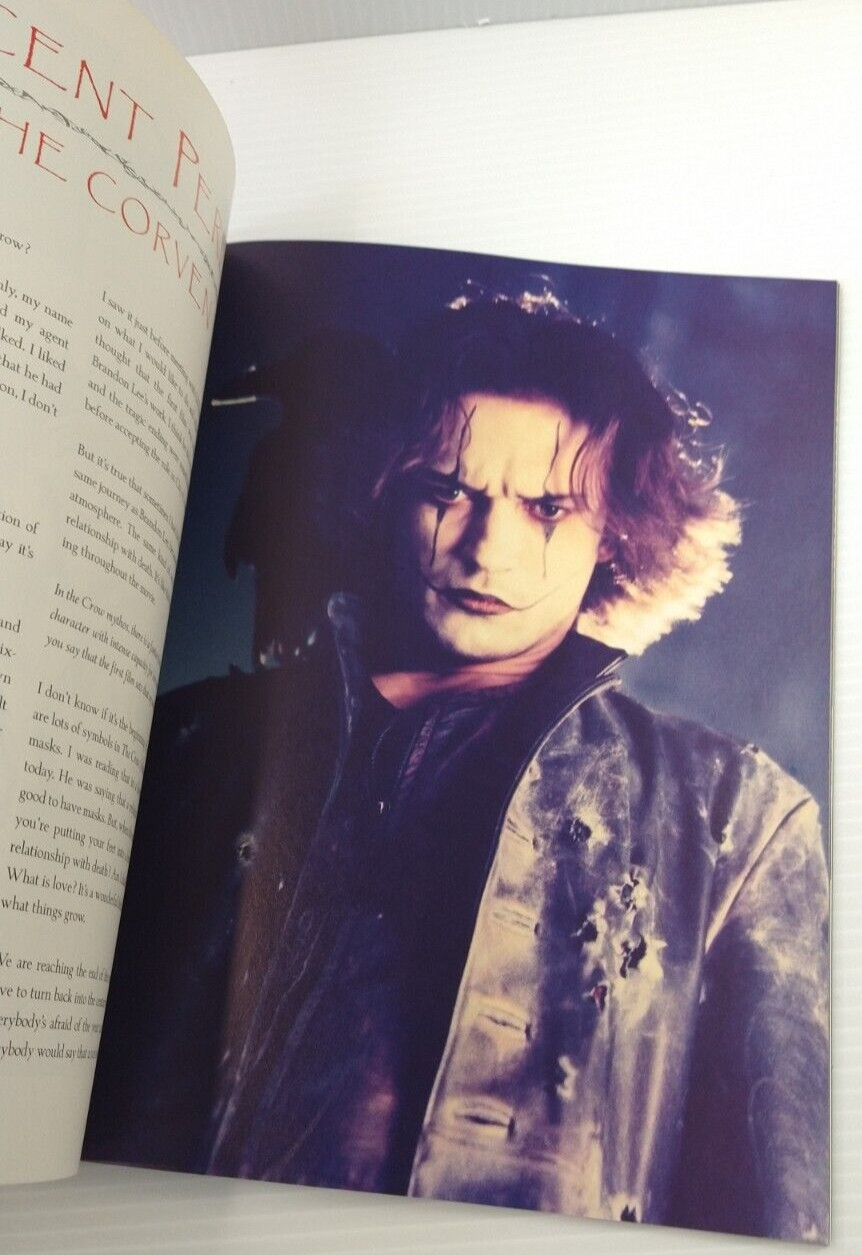 Lot Of 2 Crow: The Movie *BTS Story & Images of BRANDON LEE by Zuckerman RARE