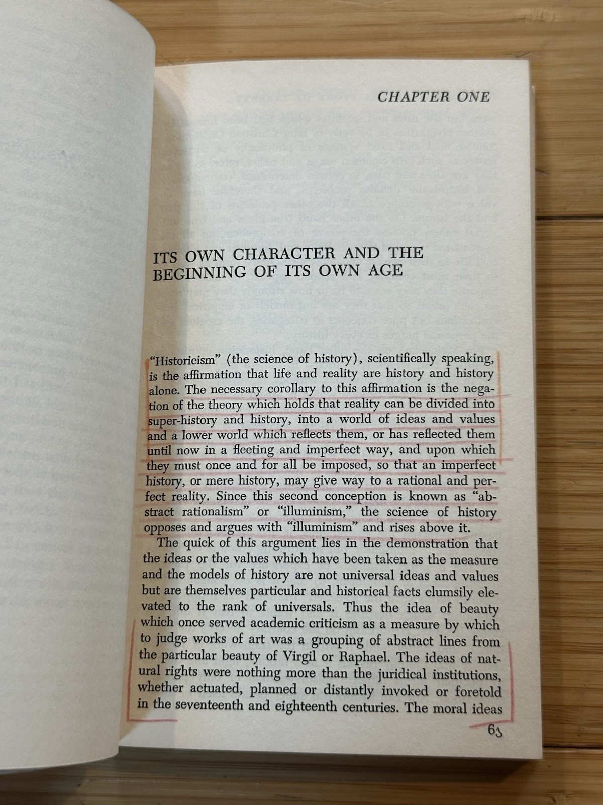 HISTORY AS THE STORY OF LIBERTY by Benedetto Croce 1955 Paperback