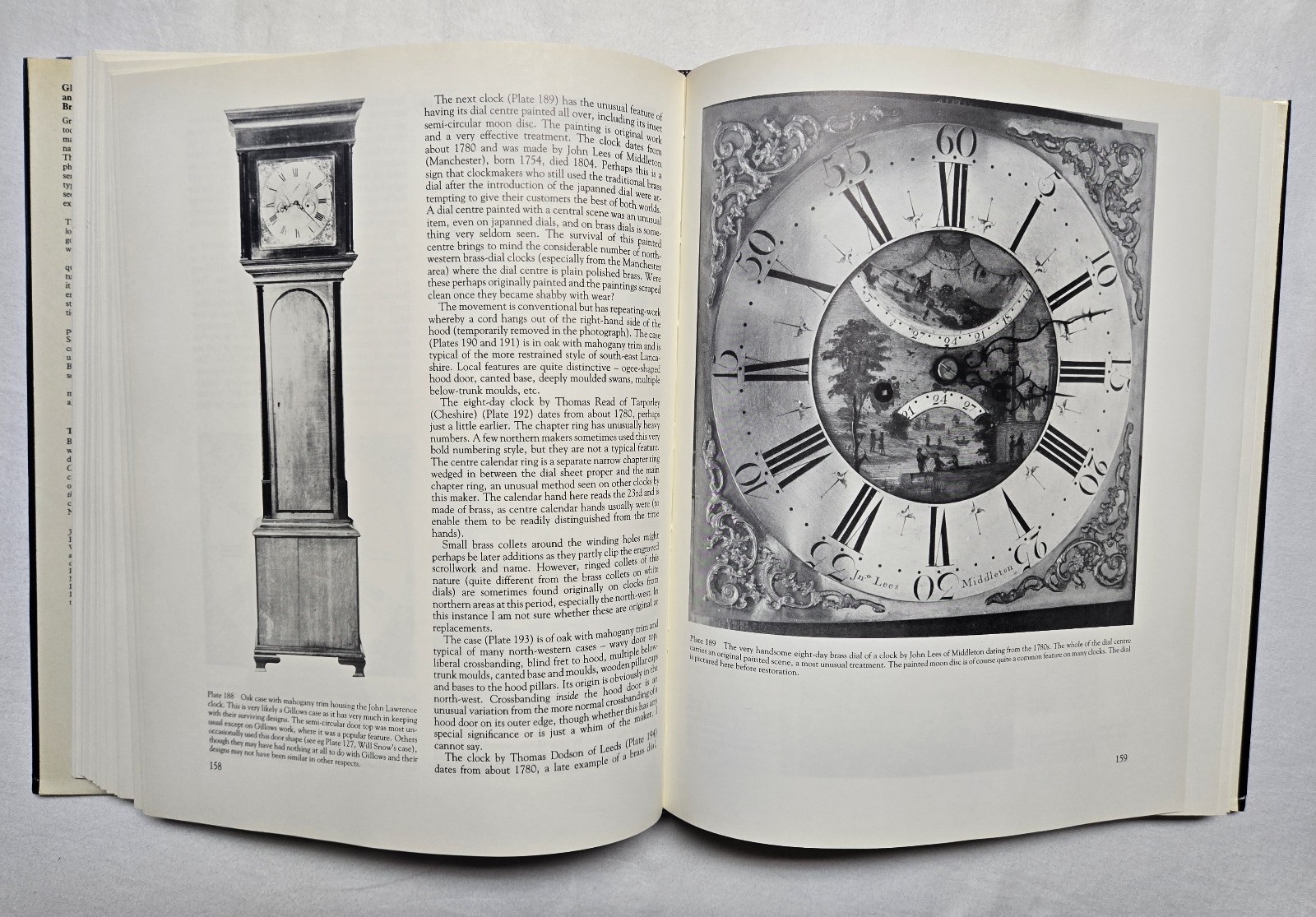 Grandfather Clocks and their cases by Brian Loomes (1985) Hardcover
