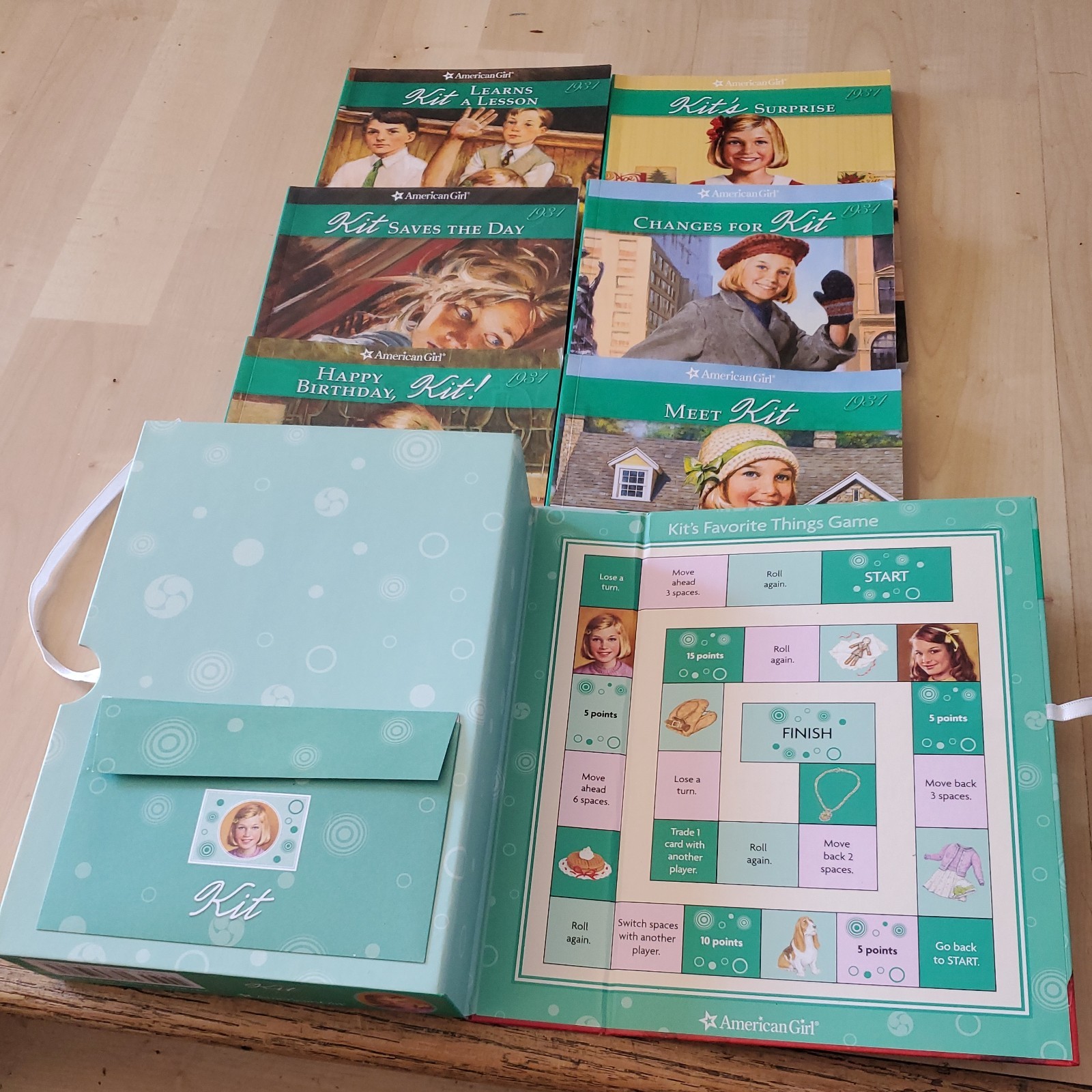 Kit Boxed Set with Game by Valerie Tripp (2010, Mixed Media)