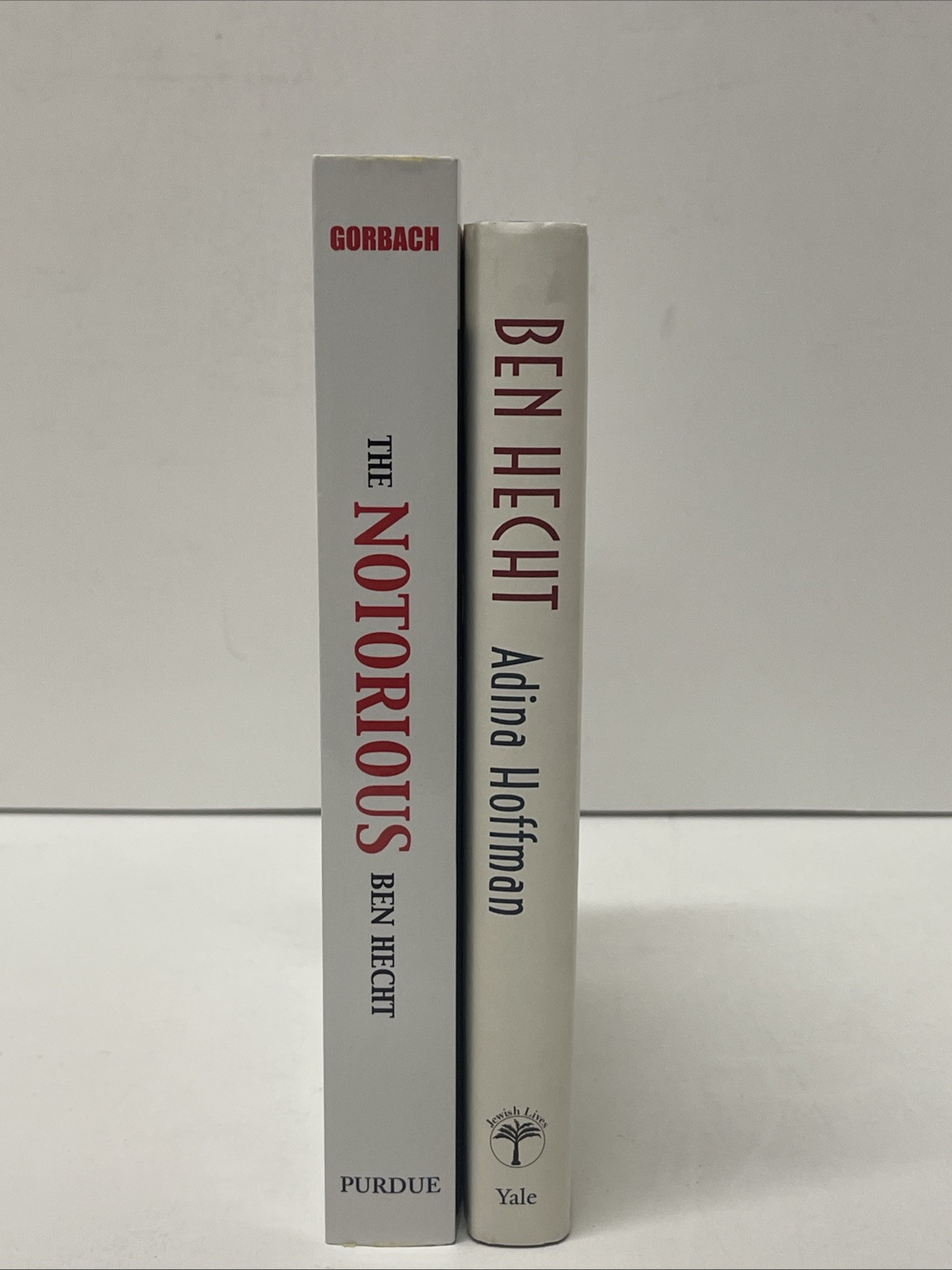 Lot of 2 books about Ben Hecht – Julien Gorbach & Adina Hoffman