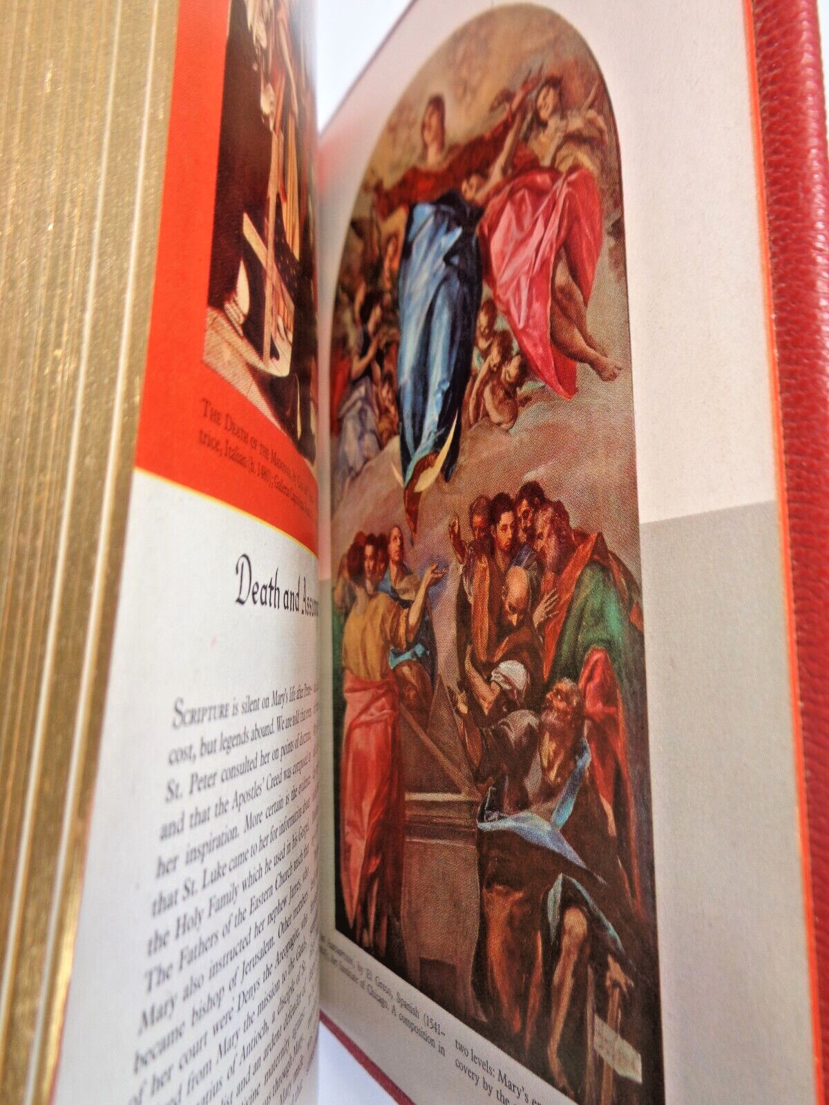 The Life Of Christ Catholic Press John P. O’Connell Gilt New Hardcover 1954