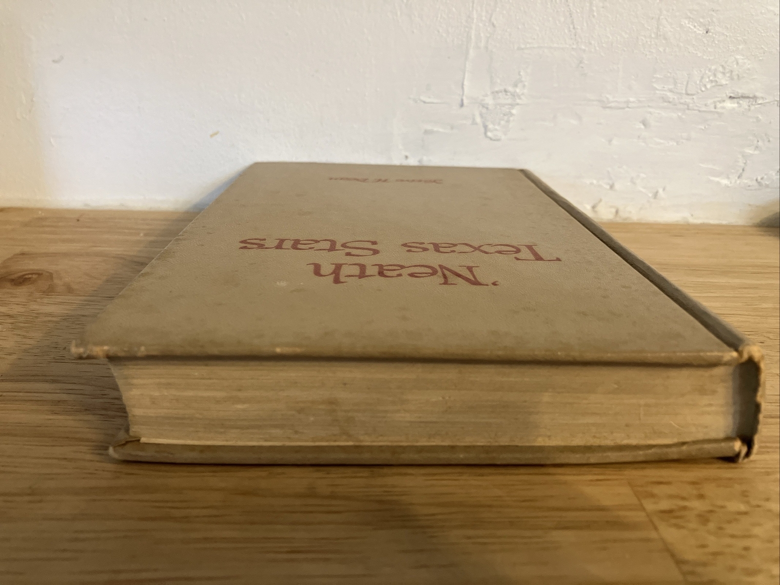 ‘NEATH TEXAS STARS by YETIVE H. DEAN WM. B. EERDMANS PUB CO 1955 HARDCOVER
