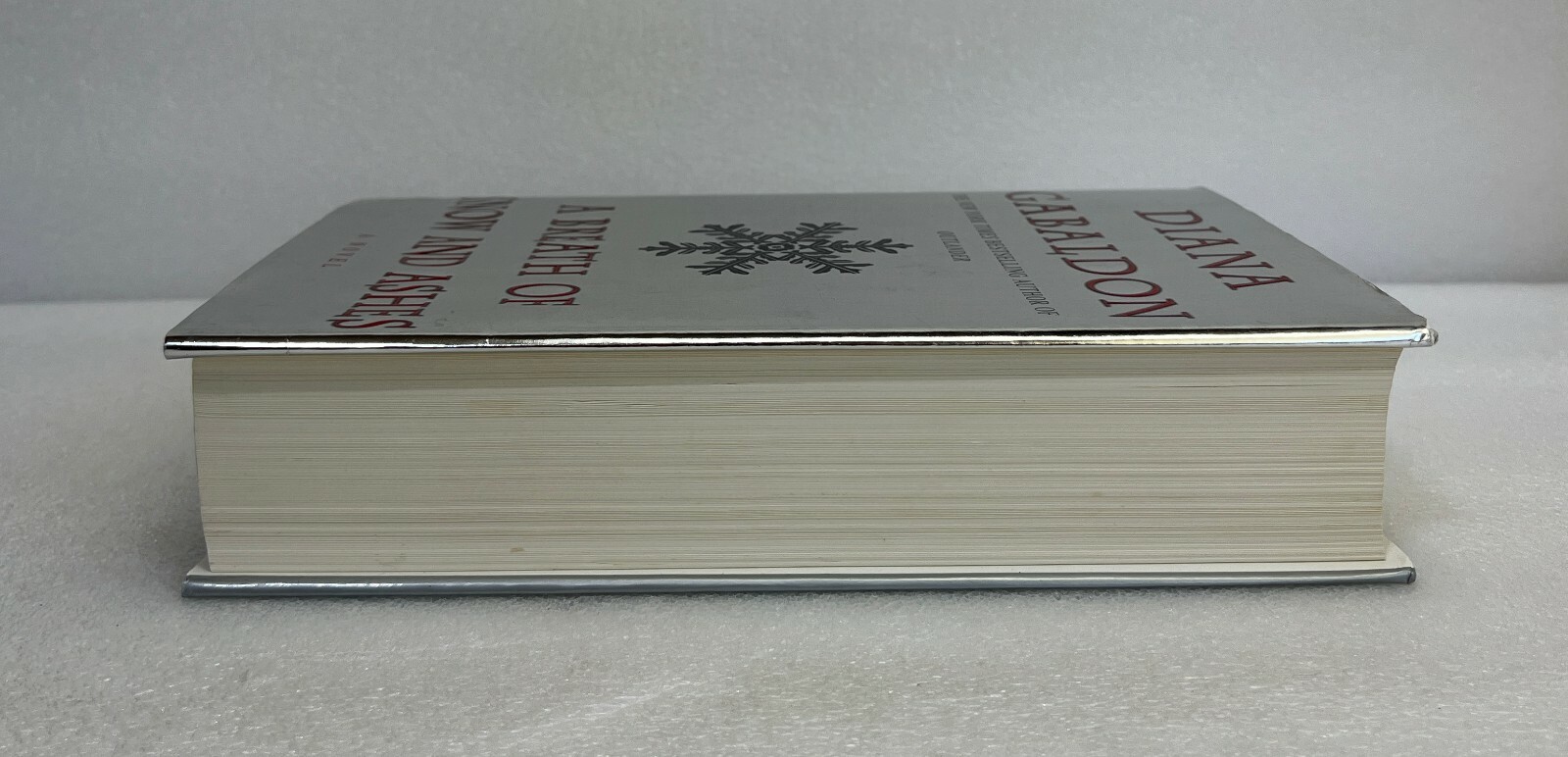 A Breath of Snow and Ashes SIGNED Diana Gabaldon (2005, HC, 1st P) Outlander Ser