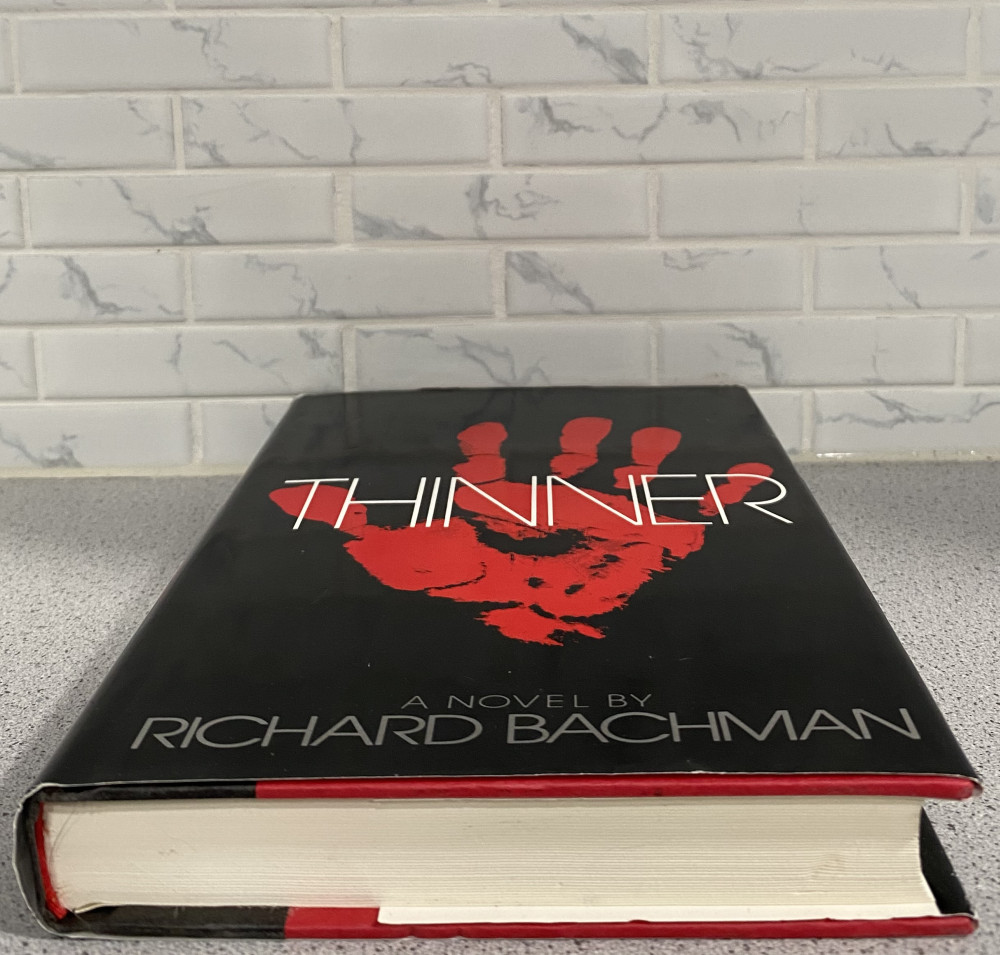 Thinner by Richard Bachman / Stephen King ~ Hardcover ~ Dust Jacket ~ VERY GOOD!