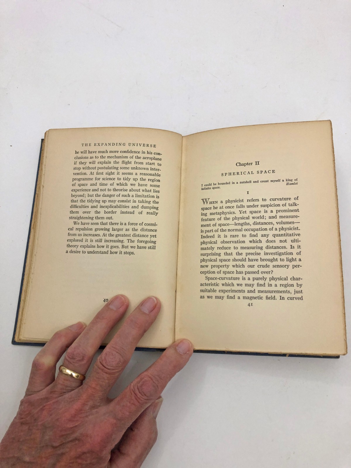 The Expanding Universe Sir Arthur Eddington February 1933 1st Edition HB