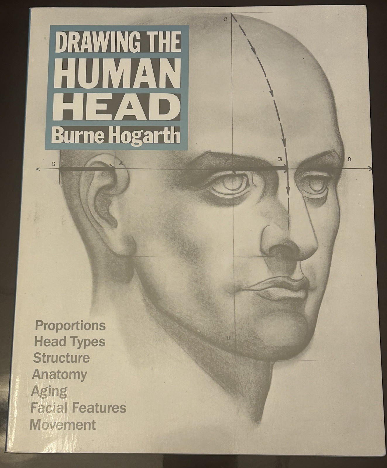 Drawing the Human Head by Burne Hogarth PB – Good