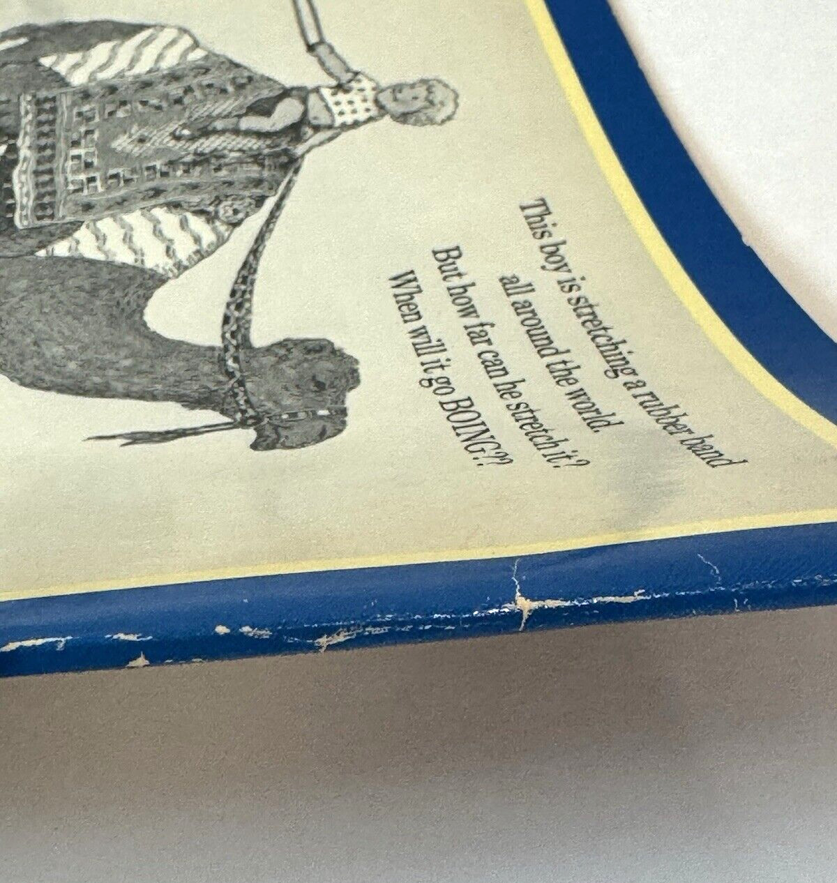 VTG How Far Will A Rubber Band Stretch Mike Thaler Rocket Jerry Joyner 1980 Club