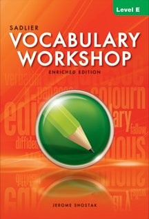 Vocabulary Workshop: Enriched Edition: Student Edition: Level E (Grade 10) by S