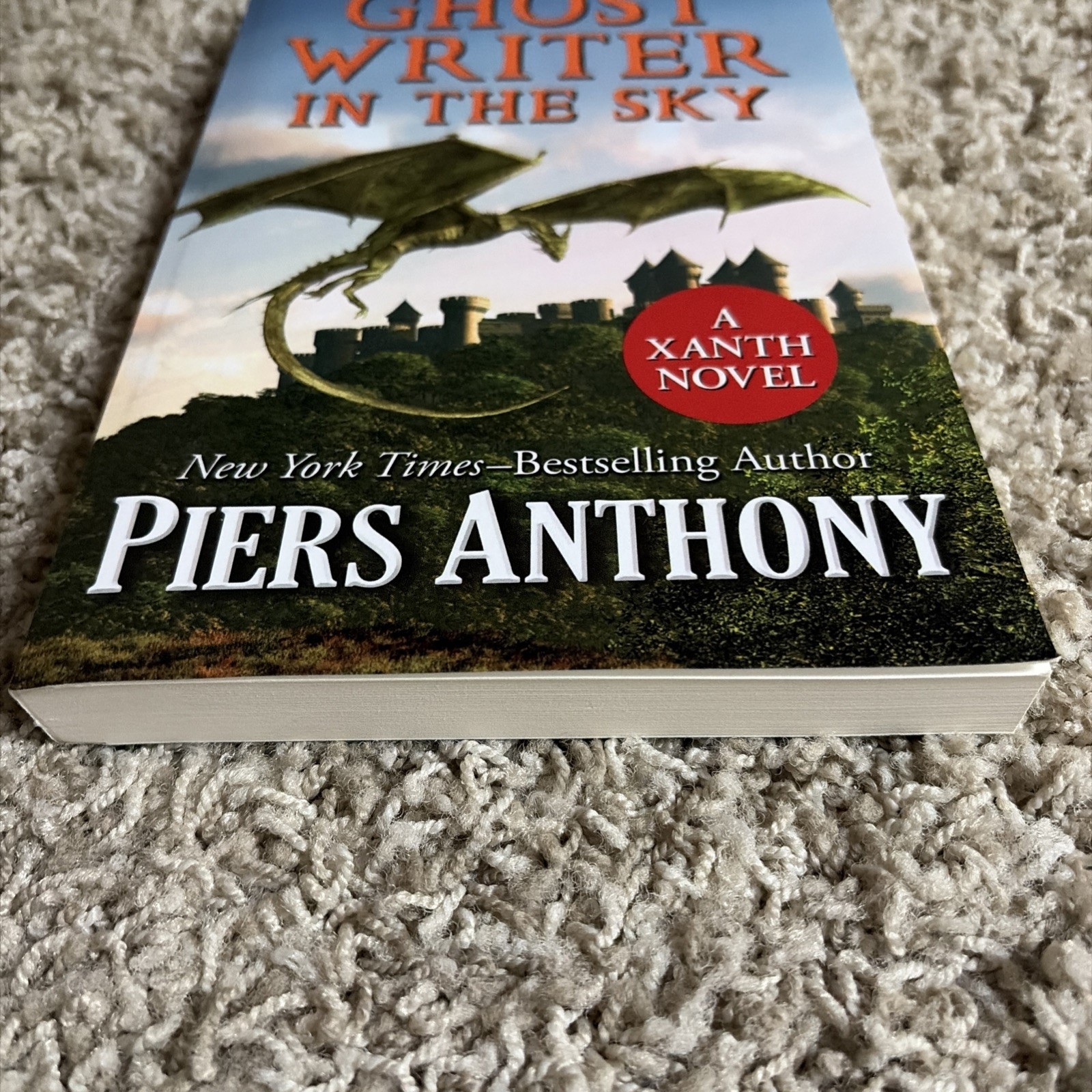 Ghost Writer in the Sky, A Xanth Novel by Piers Anthony, 2017, Trade Paperback
