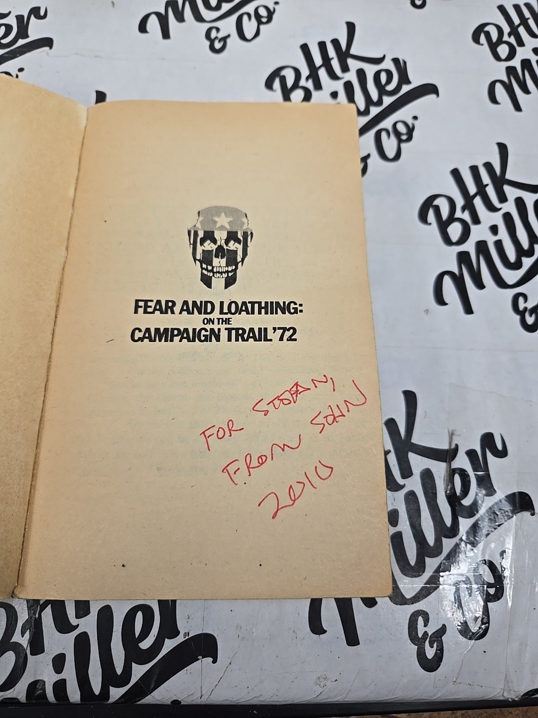 Fear and Loathing: On the Campaign Trail ’72 – Hunter S. Thompson pb