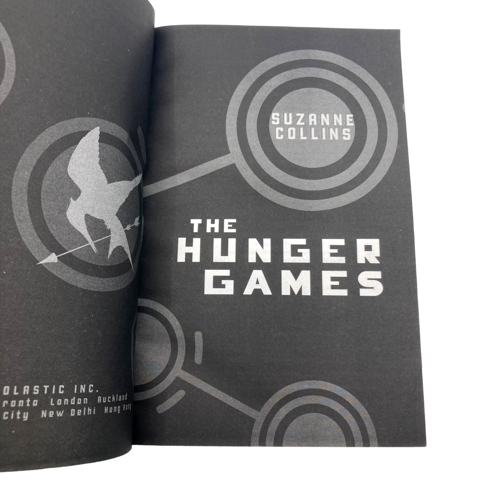 The Hunger Games (Book One) by Suzanne Collins, Scholastic Paperback 2008