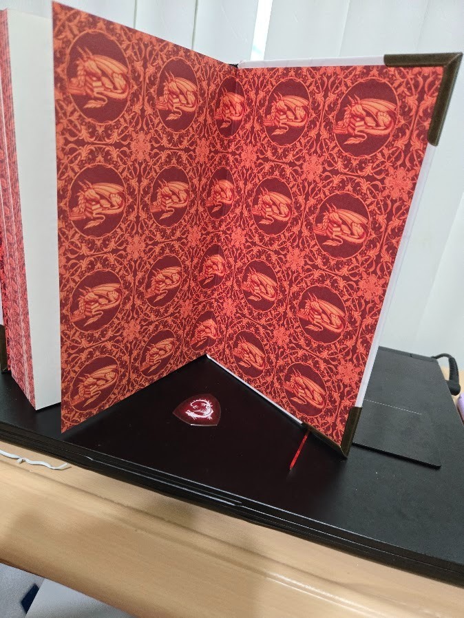 Iron Flame Bookish Box unsigned edition w/ overlays By Rebecca Yarros