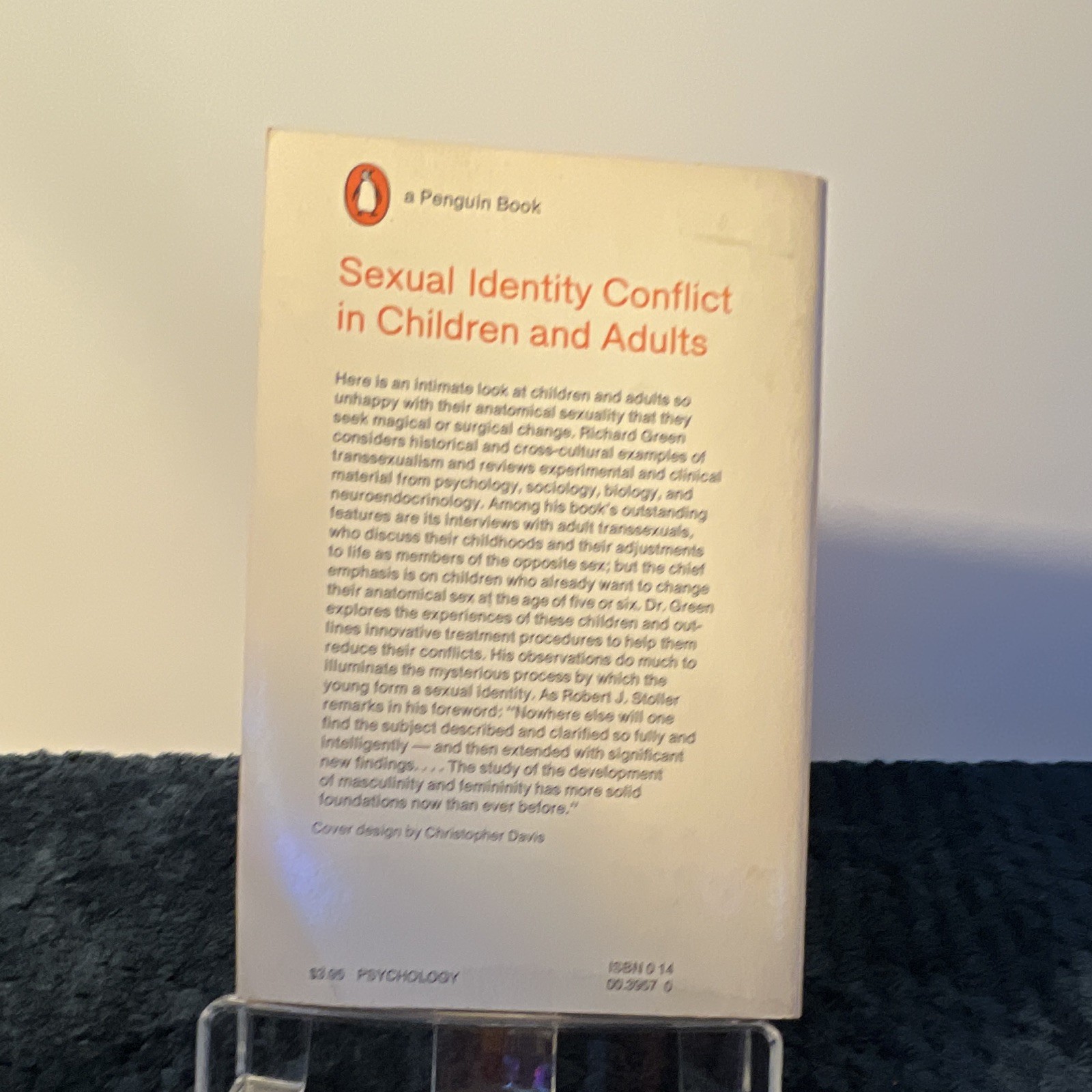 Richard Green, M.D. Sexual Identity Conflict in Children and Adults PB 1980