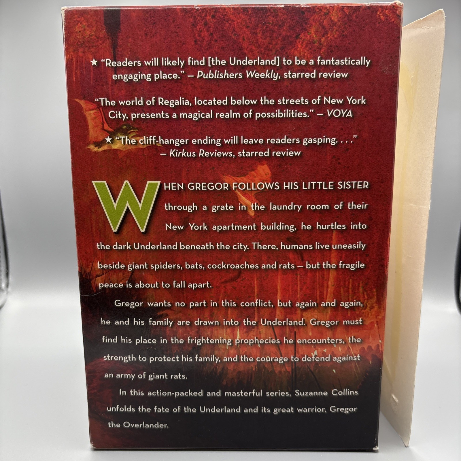 Gregor the Underland Chronicles Box Set Suzanne Collins 5 Book Softcover Fantasy