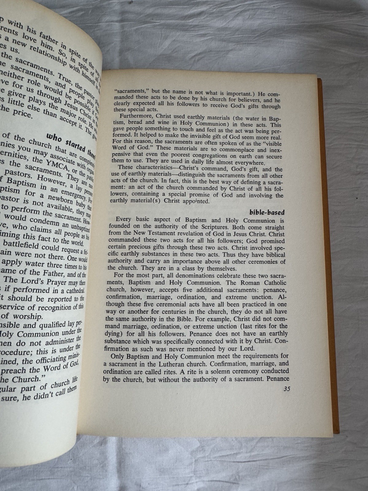 I Believe In The Holy Spirit and The Church Hardcover Book Robert W Stackel 1966