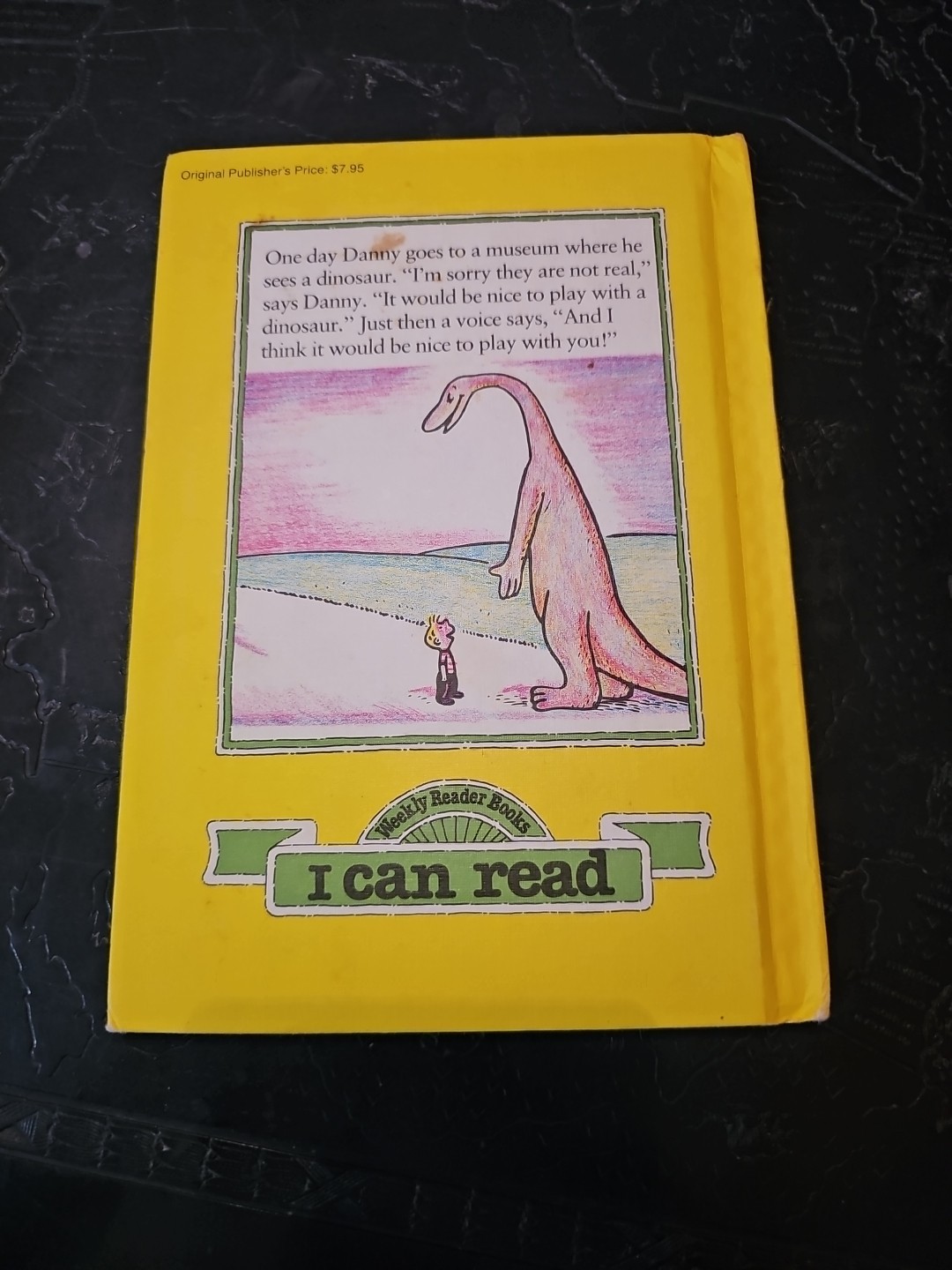 Danny and the Dinosaur Syd Hoff 1958 Harper & Row Weekly Reader’s Hardcover
