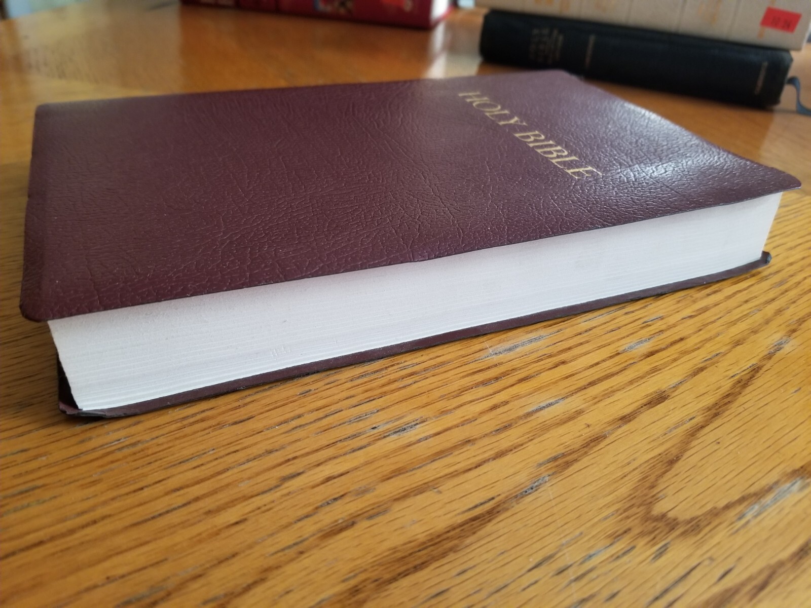 Holy Bible King James Version Red Letter