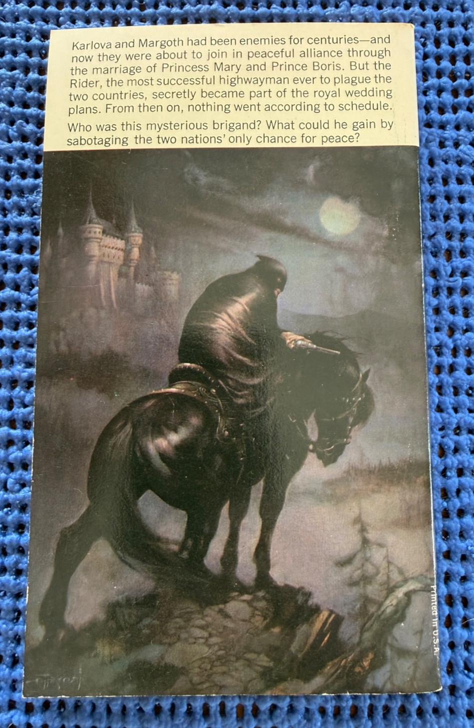 ‘THE RIDER’ by Edgar Rice Burroughs, ACE PB