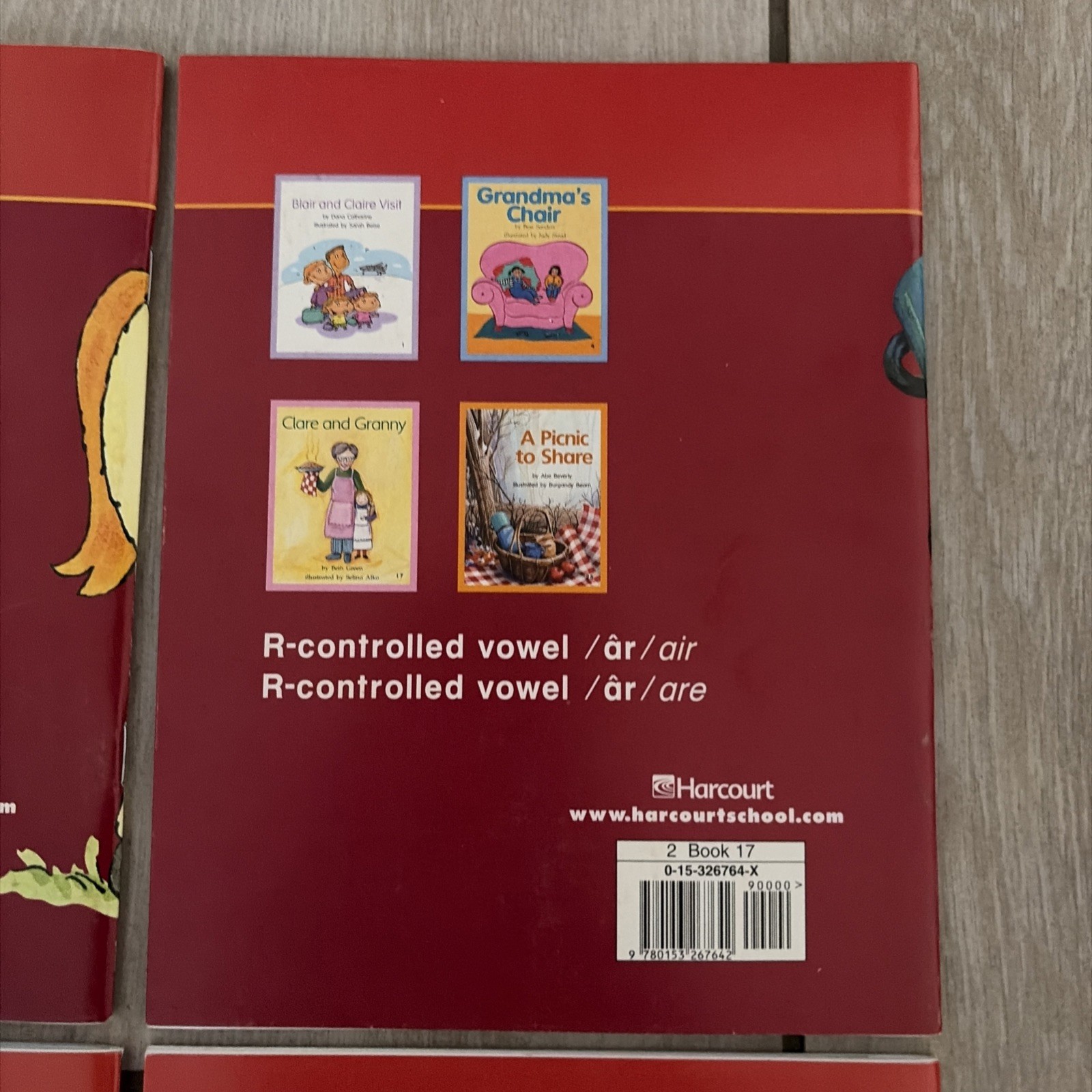 Harcourt Decodable Books Set 16 17 18 20 Early Reader Phonics Softcover Lot Read