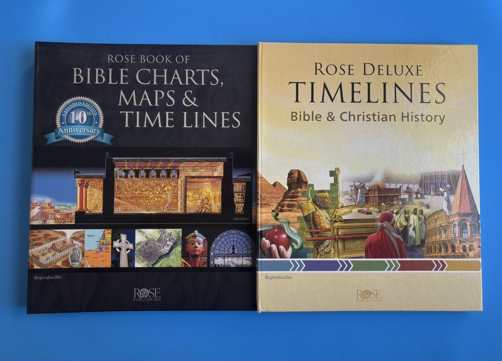 Rose Book of Bible Charts, Maps & Timelines – Full-Color Illustrated Reference