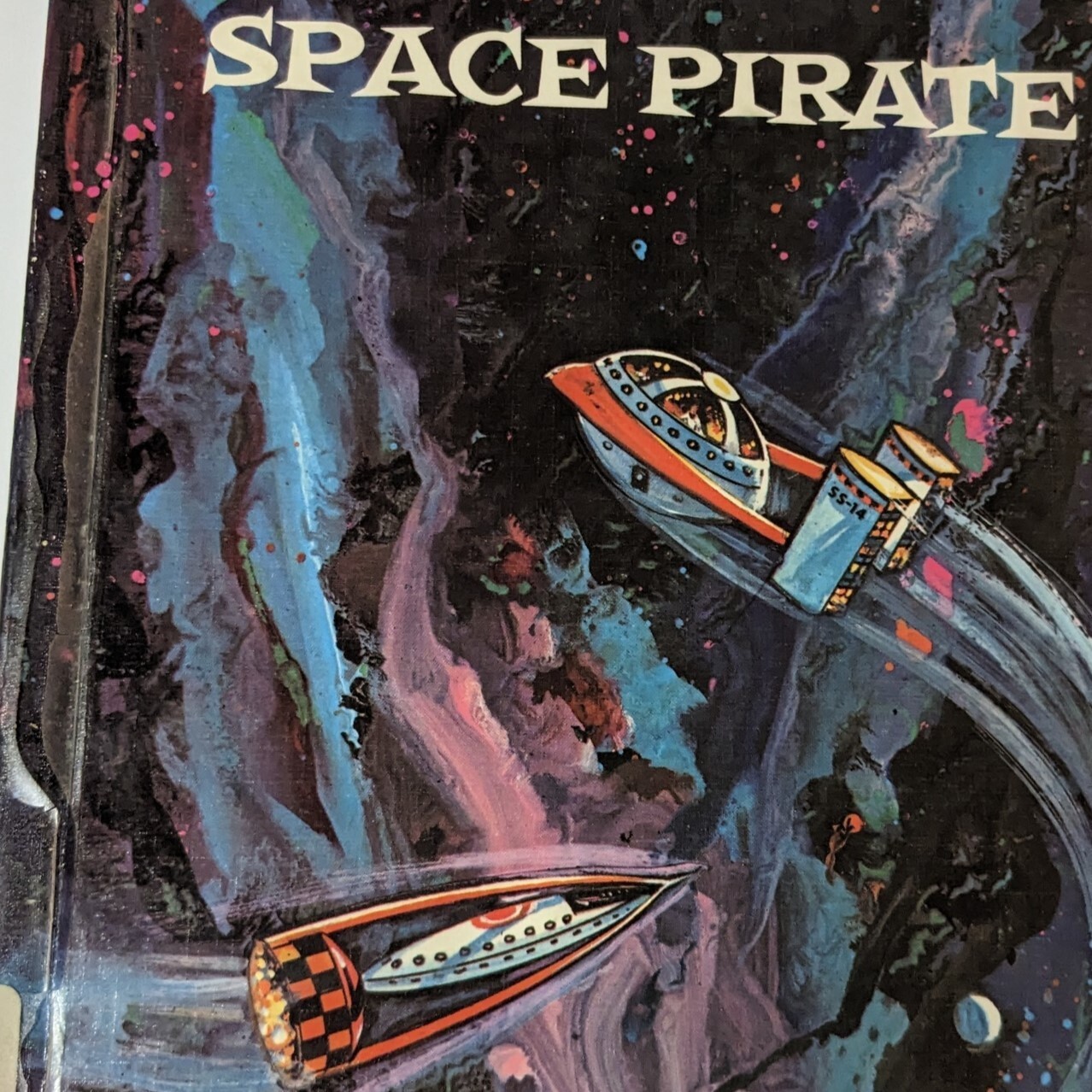 Space Pirate Book Bamman Odell & Whitehead, VTG 1970, Benefic Press, Ex Library