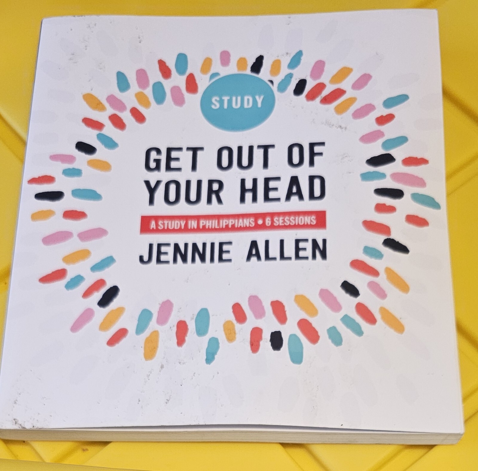 Get Out Of Your Head (Study)-A Study of Philippians – Jennie Allen (152 pages)