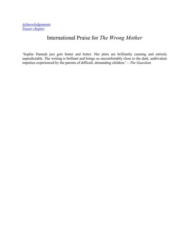 The Wrong Mother: A Zailer and Waterhouse Mystery (A Zailer & Waterhouse Mystery