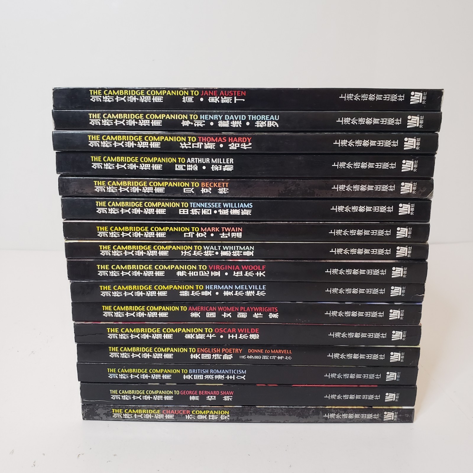 The Cambridge Companion Lot Of 16 PB Books Thomas Hardy Jane Austen Chaucer