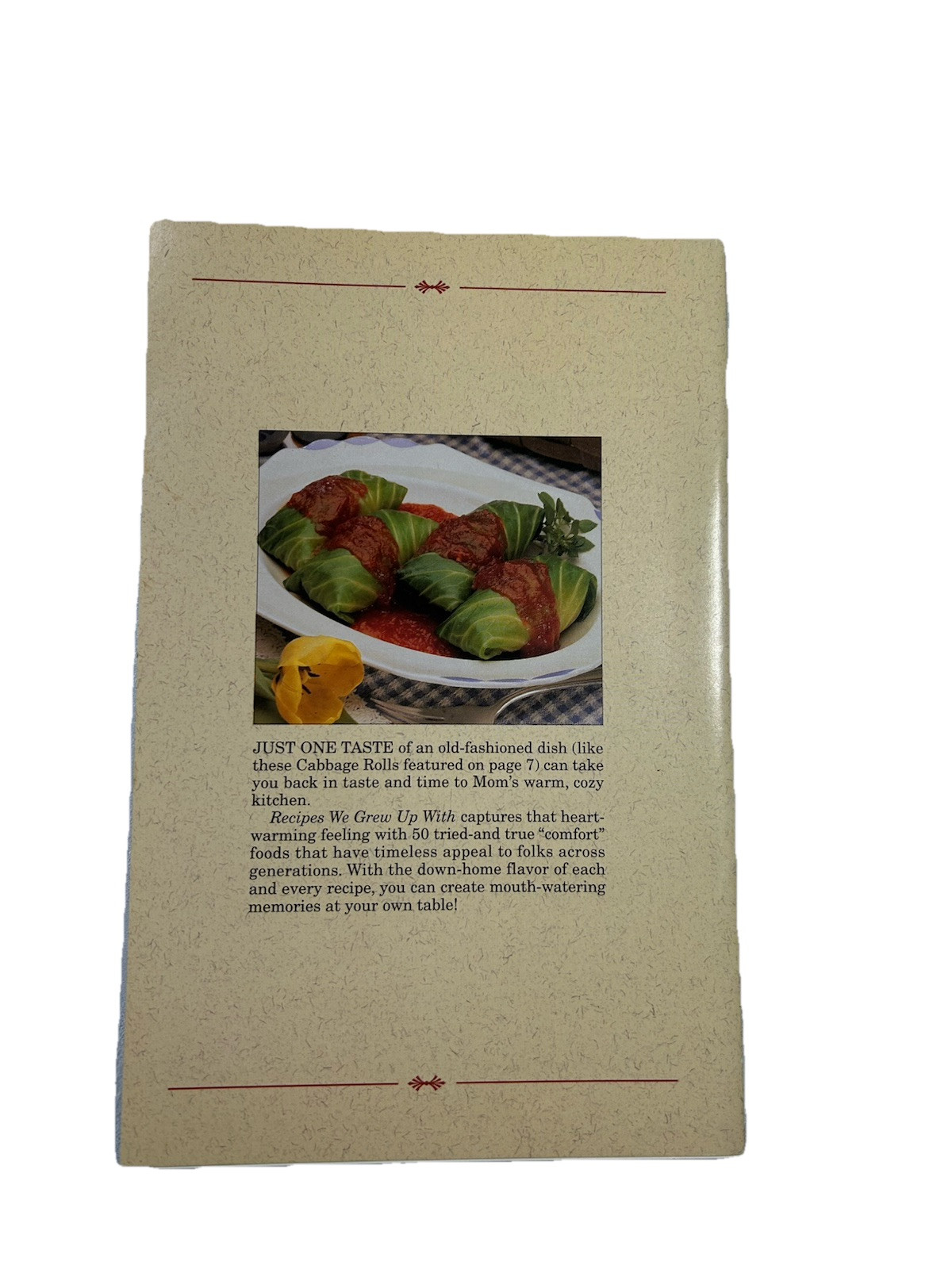 Recipes We Grew Up With Booklet 35 pages by taste of home books year 2000 VTG