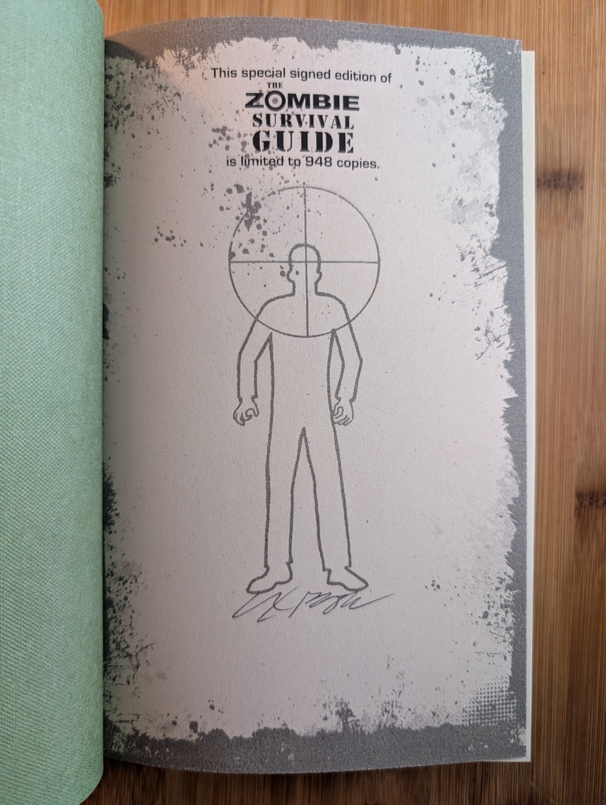 Zombie Survival Guide by Max Brooks (2013, Hardcover) Special Edition Signed