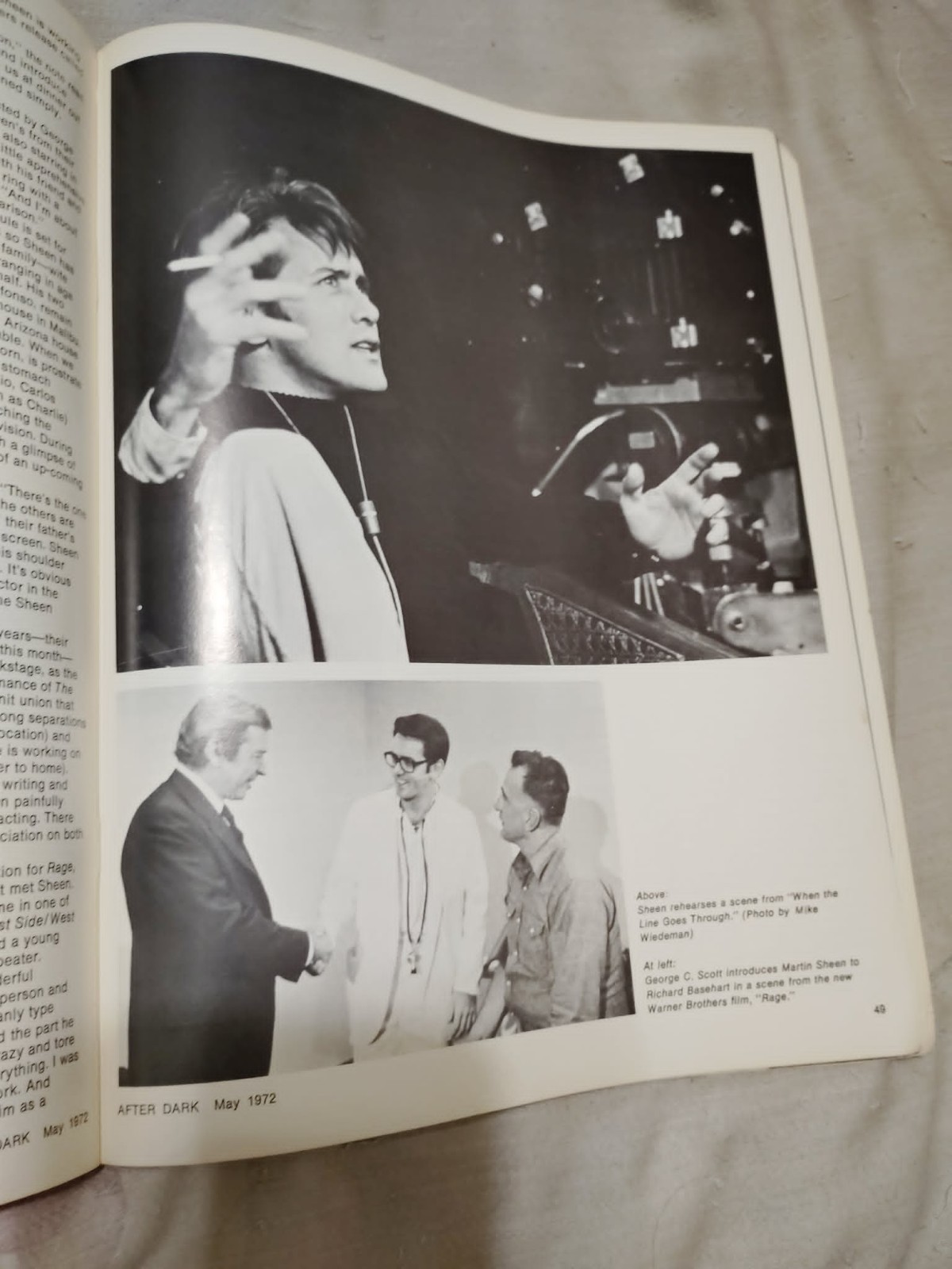 After Dark Magazine May ’72 Ruby Keeler & Dorothy Collins cover, Robert Shaw