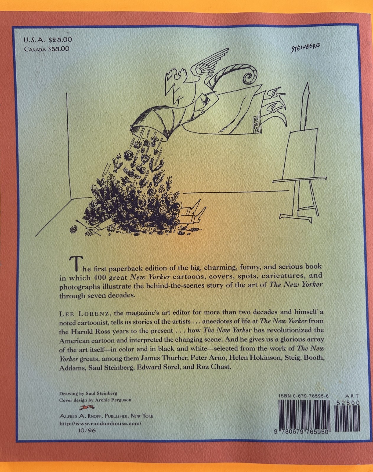 THE ART OF THE NEW YORKER: 1925-1995 – Lee Lorenz – Hardcover