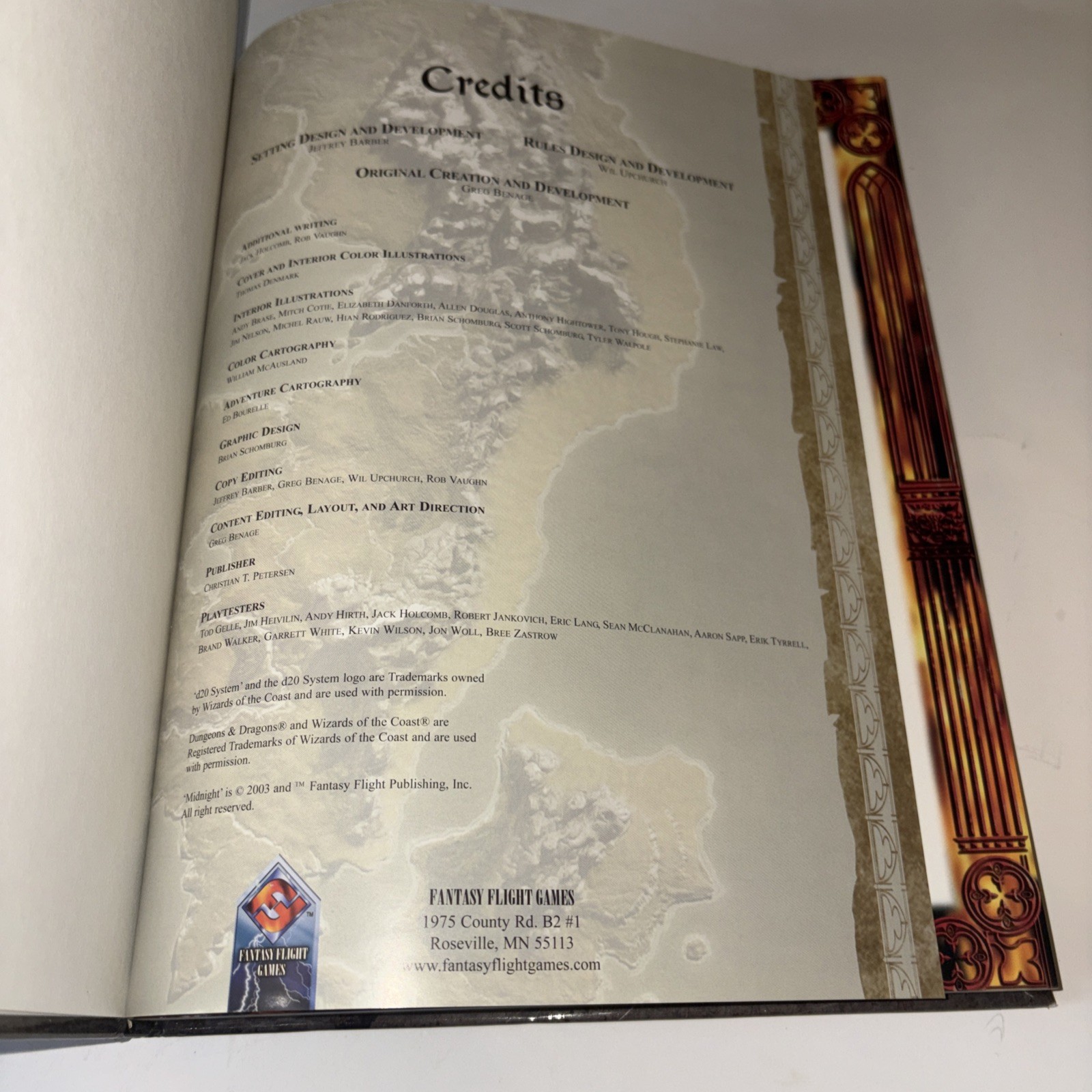 Midnight: Epic Fantasy in an Age of Shadow d20 system – Hardcover – VERY GOOD