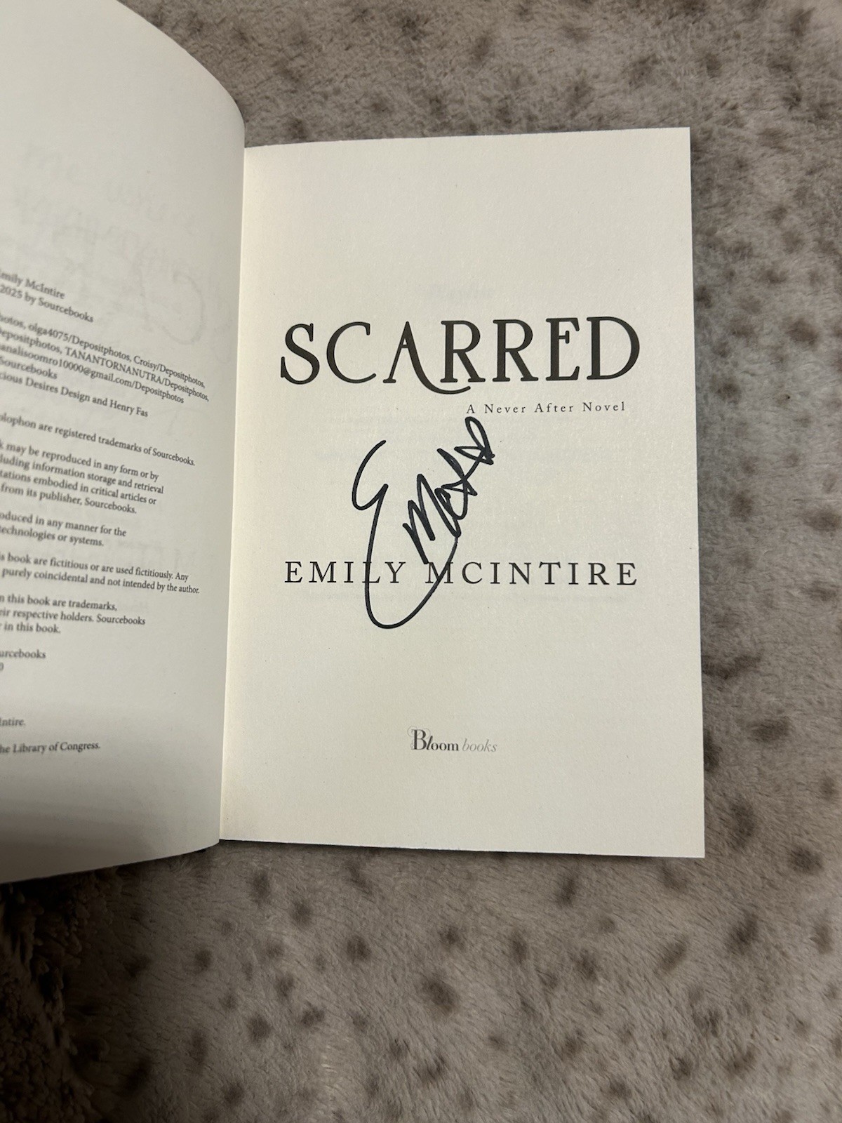 Scarred (Collector’s Edition) by Emily McIntire HAND SIGNED