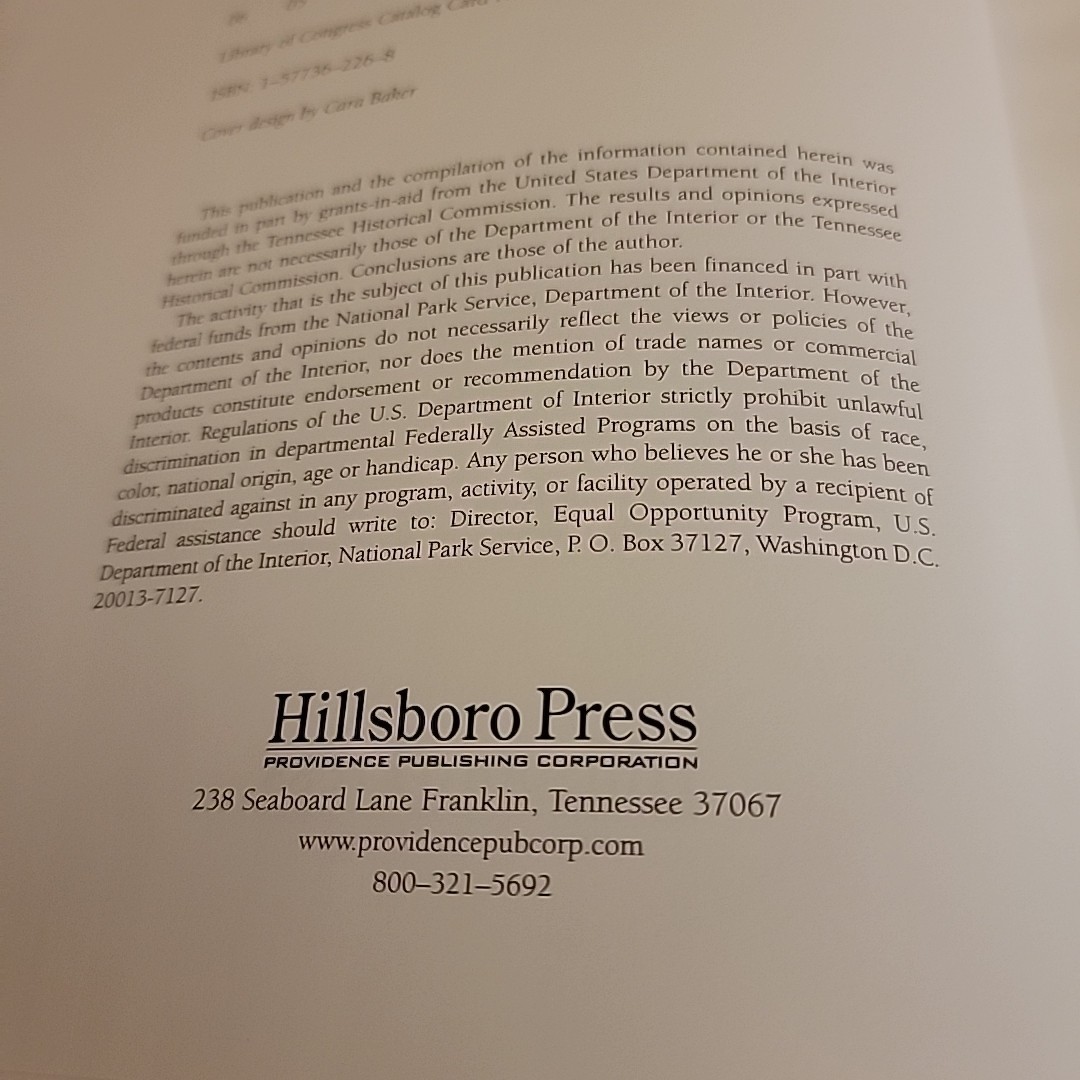 Upper Cumberland Historic Architecture Hillsboro Press 2002 Tennessee SIGNED x 3